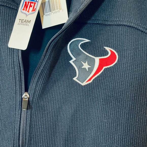 NFL Men's Houston Texans Knit Jacket Size Large NWT - Picture 2 of 14